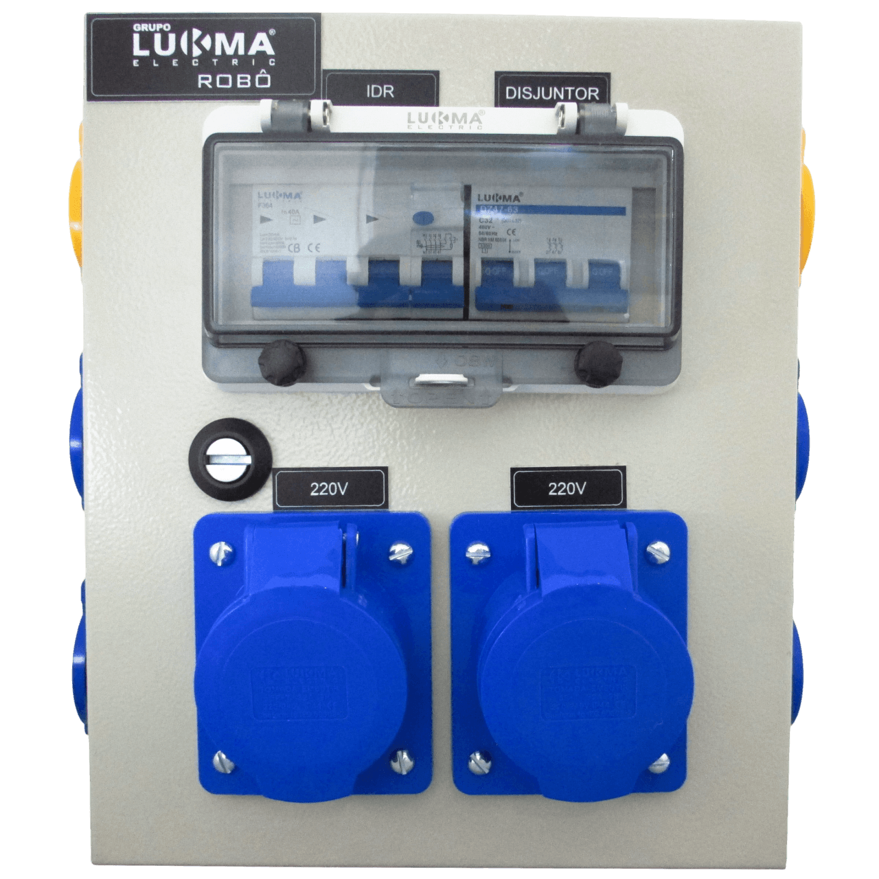 QUADRO ROBÔ (1 MINI DISJUNTOR TRIPOLAR 32A | 1 DR TETRAPOLAR 40A