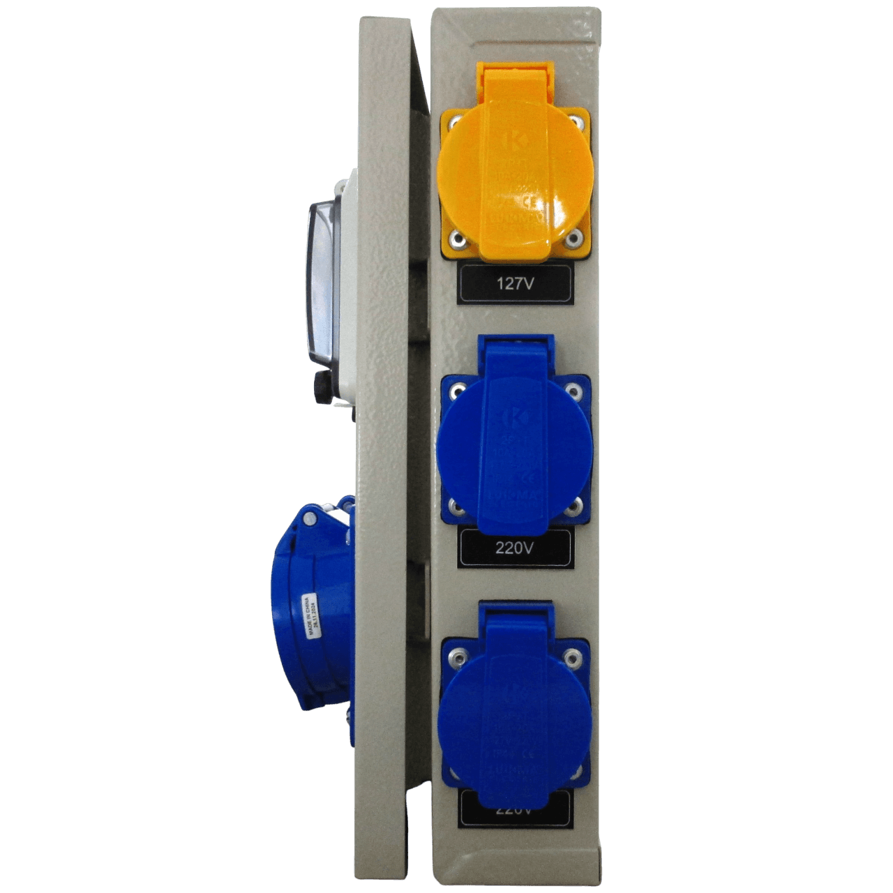 かんママ　ブルー32 QUADRO ROBÔ (1 MINI DISJUNTOR TRIPOLAR 32A | 1 DR TETRAPOLAR 40A