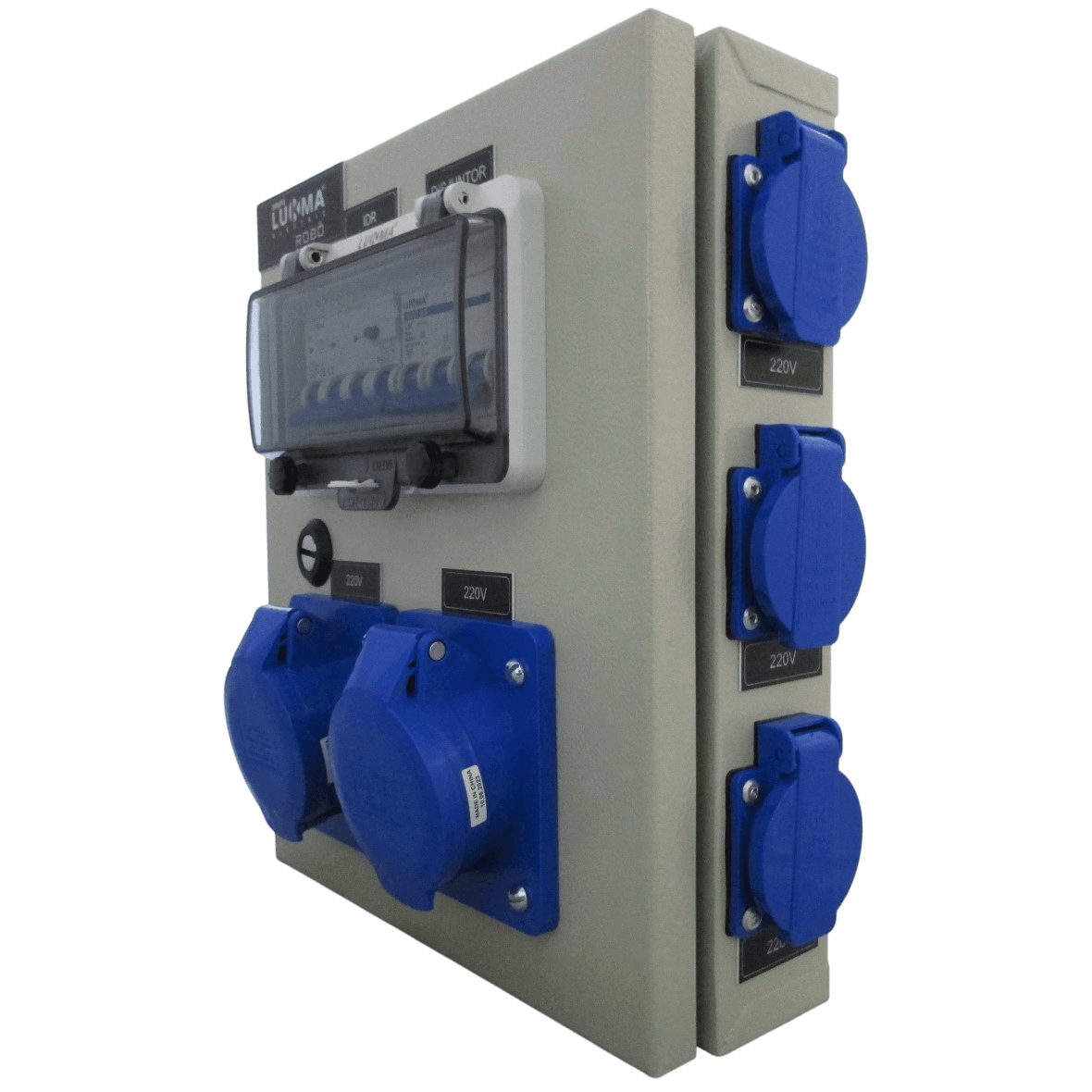 QUADRO ROBÔ (1 MINI DISJUNTOR TRIPOLAR 32A | 1 DR TETRAPOLAR 40A